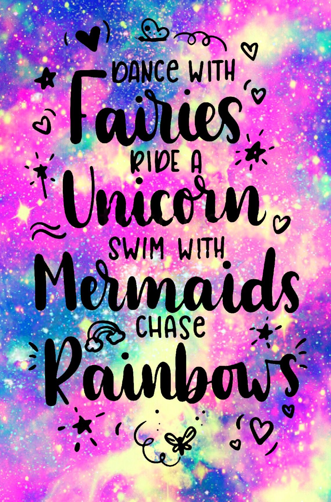 Girly Sparkle Quotes Wallpapers