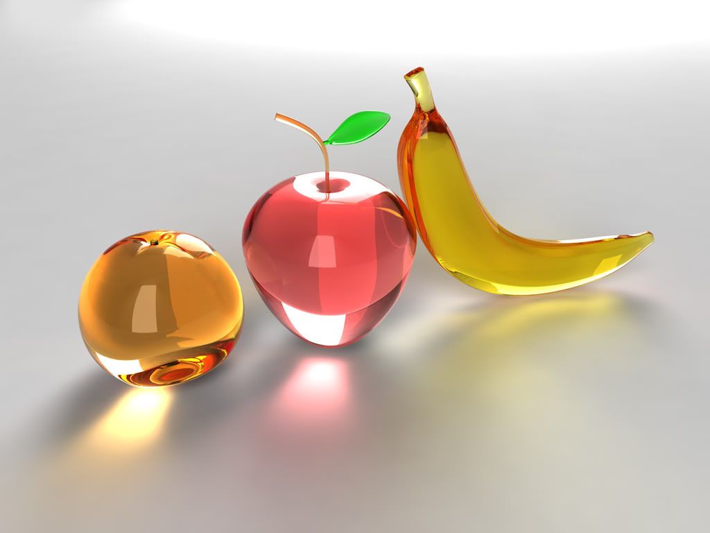 Glass Fruit Wallpapers