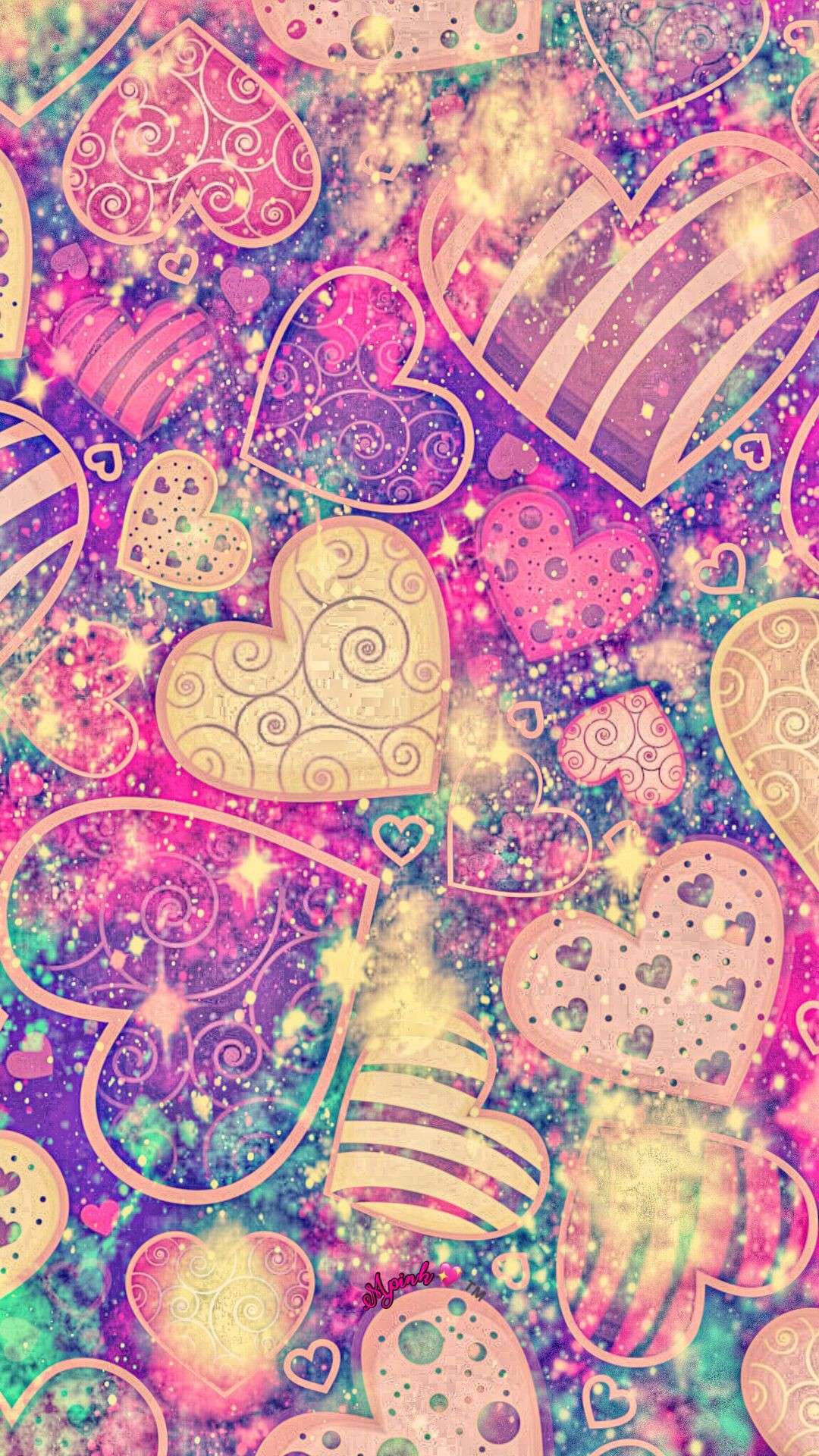 Glitter Cute Girly For Iphone Wallpapers