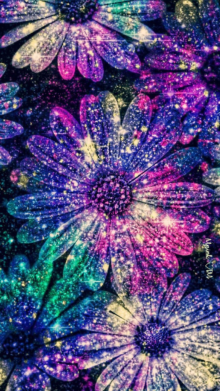 Glitter Flower Wallpapers