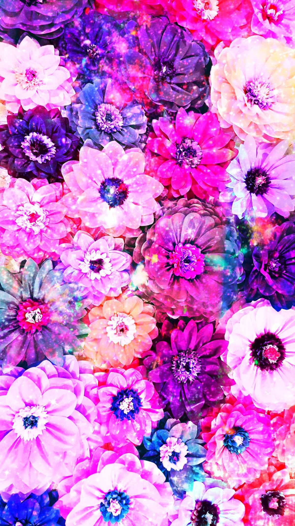 Glitter Flower Wallpapers