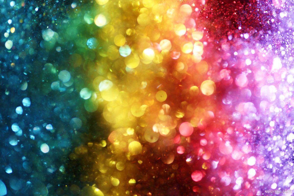 Glitter Rainbow Wallpapers