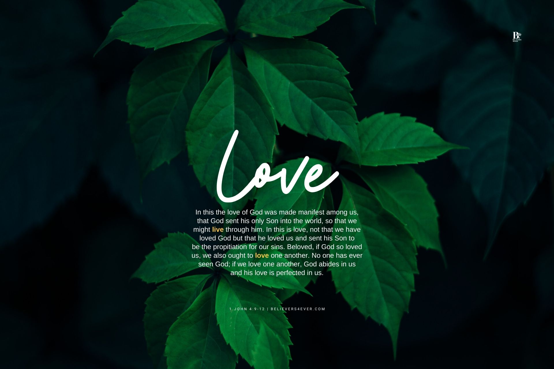 God Is Love Wallpapers