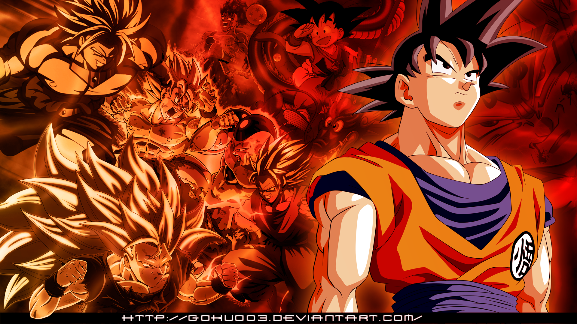 Goku All Forms Wallpapers