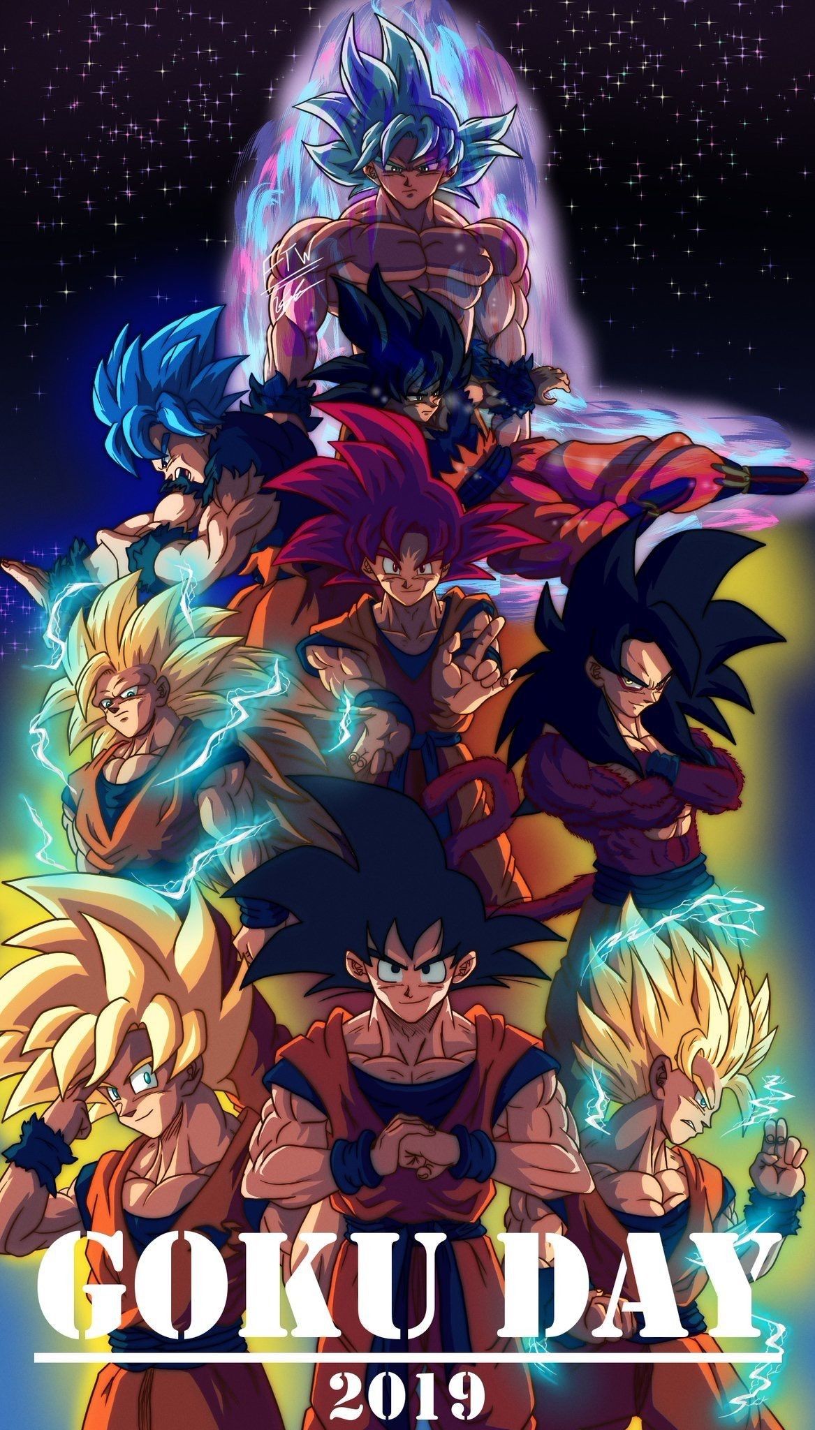 Goku All Forms Wallpapers