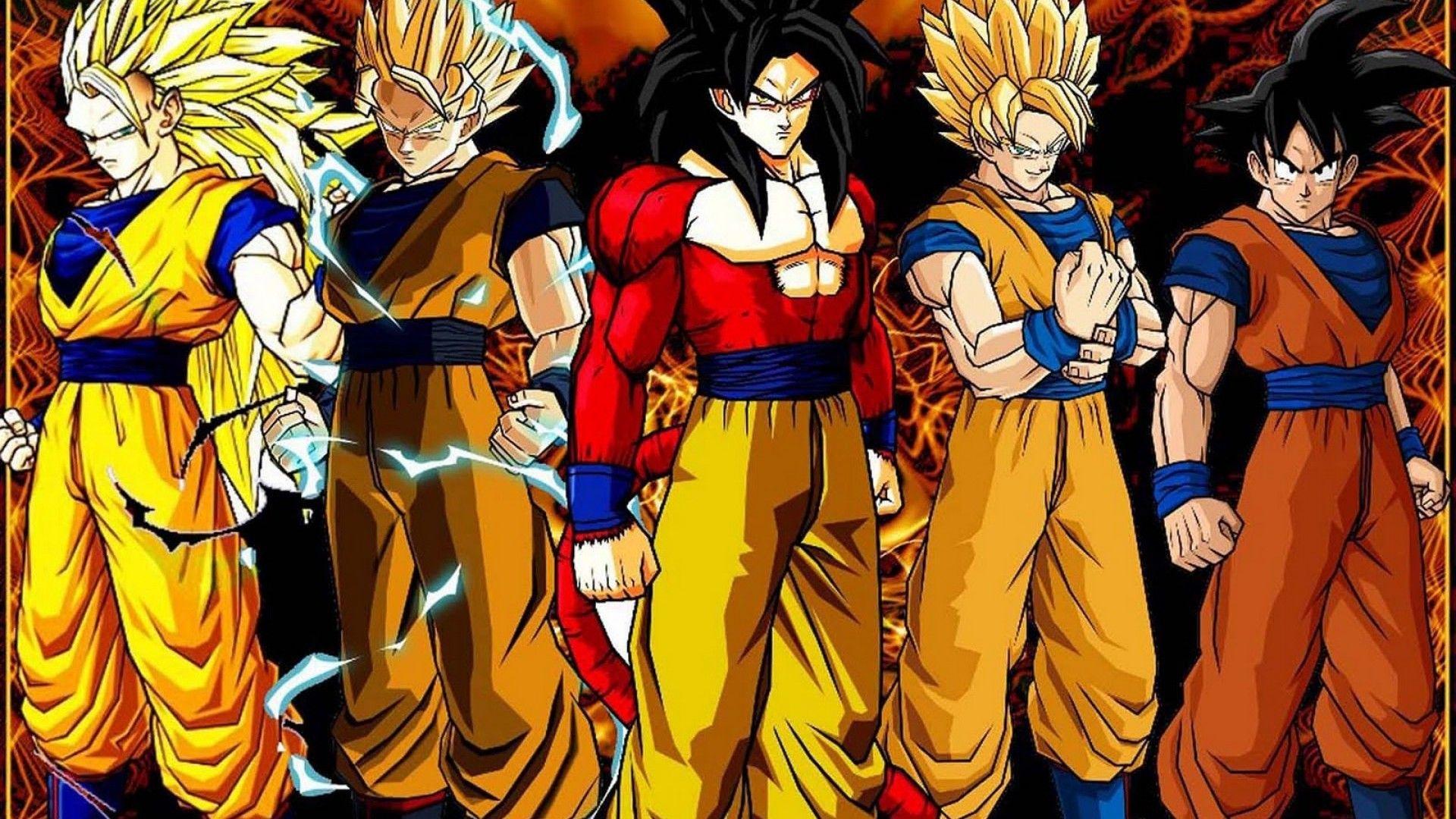 Goku All Forms Wallpapers