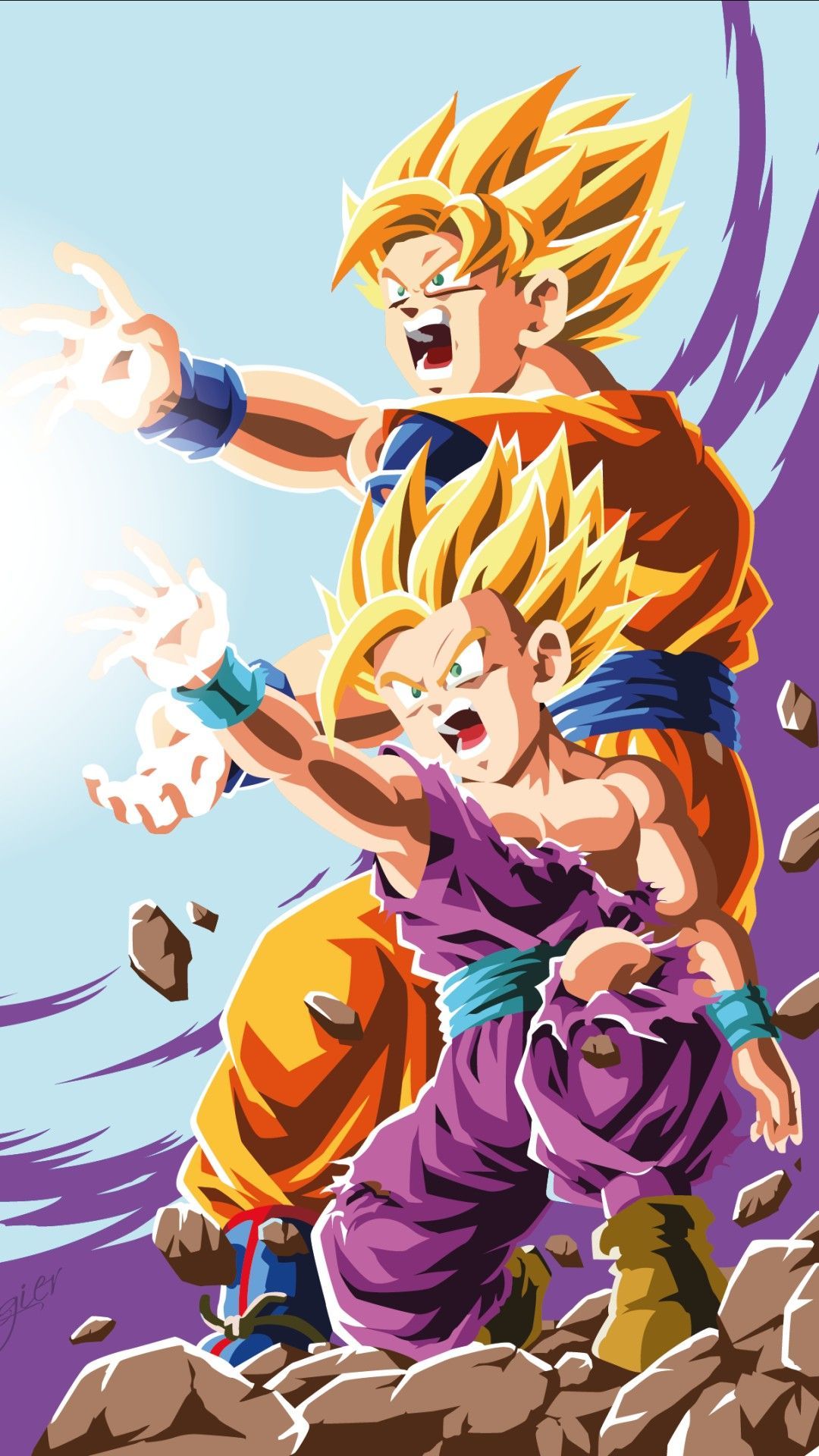 Goku And Gohan Wallpapers