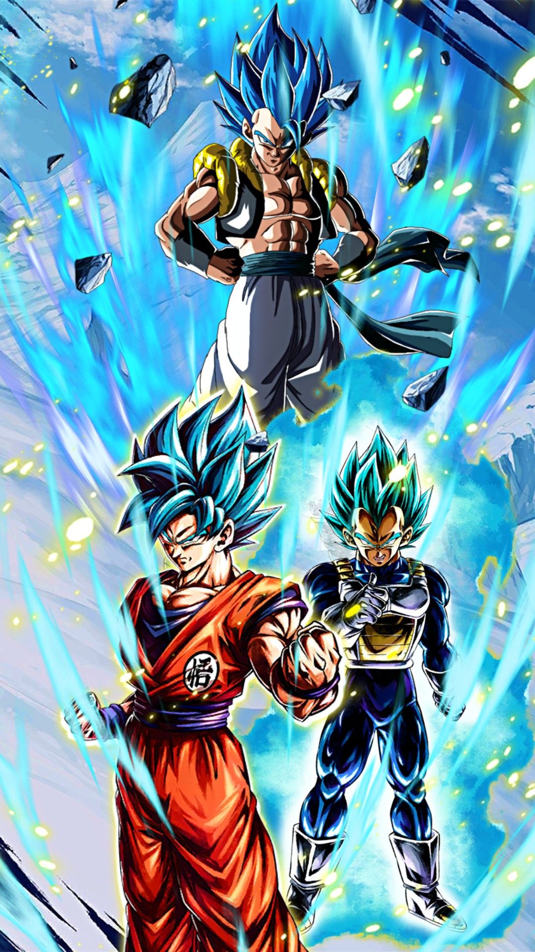 Goku And Vegeta Blue Wallpapers