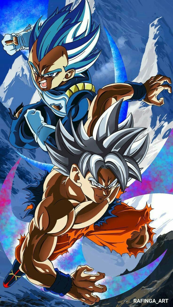 Goku And Vegeta Blue Wallpapers