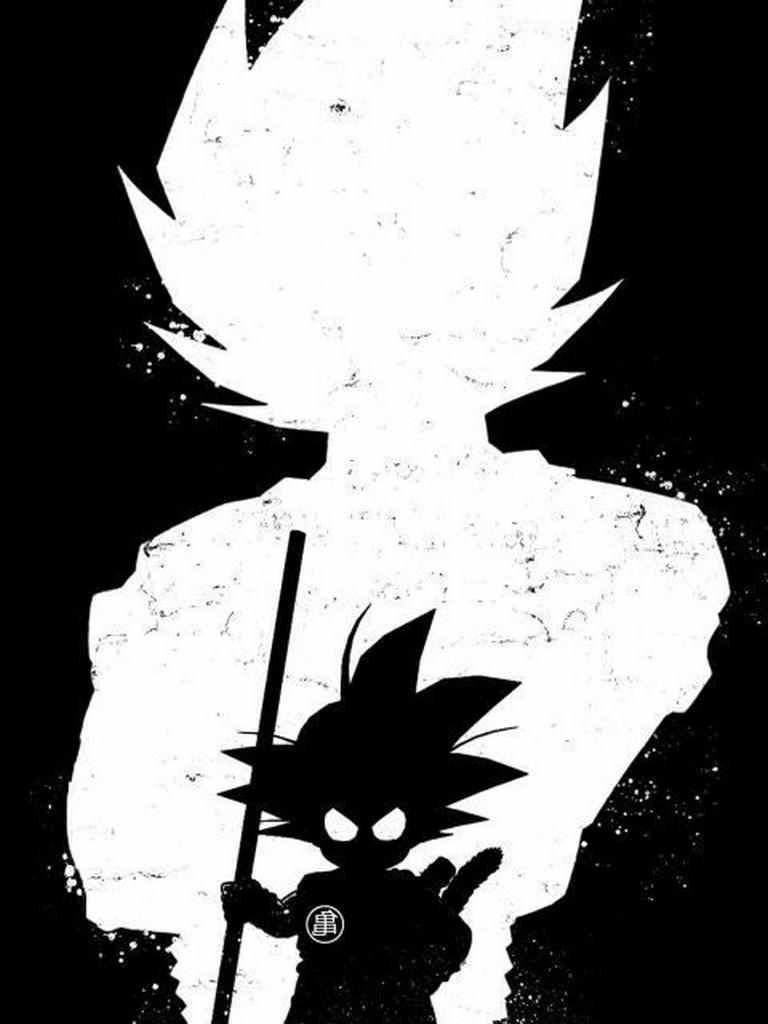 Goku Black And White Wallpapers - Most Popular Goku Black And White ...