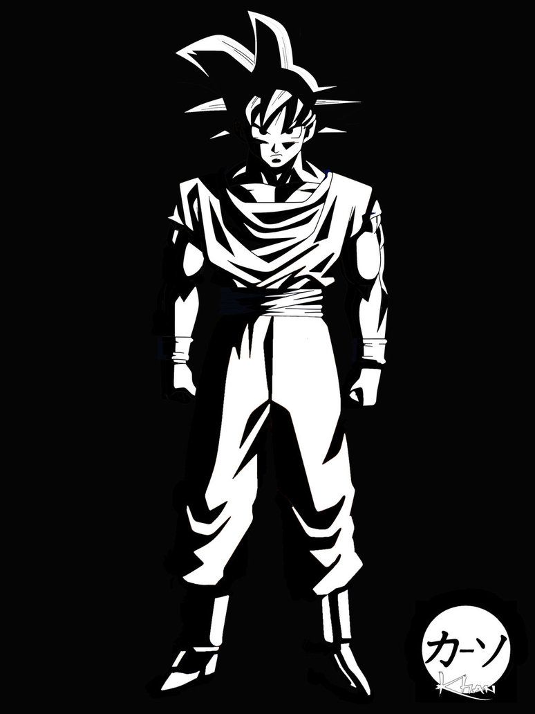 Goku Black And White Wallpapers