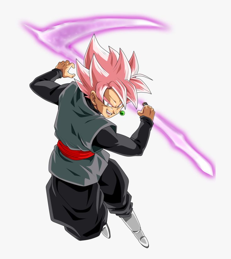 Goku Black Rose Transparent Wallpapers