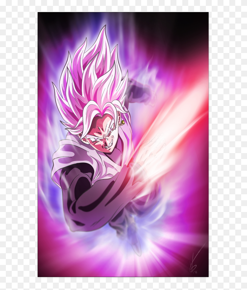 Goku Black Rose Transparent Wallpapers