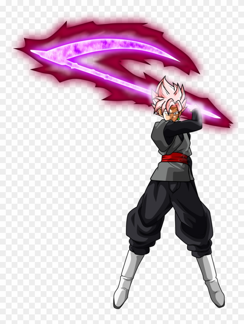 Goku Black Rose Transparent Wallpapers