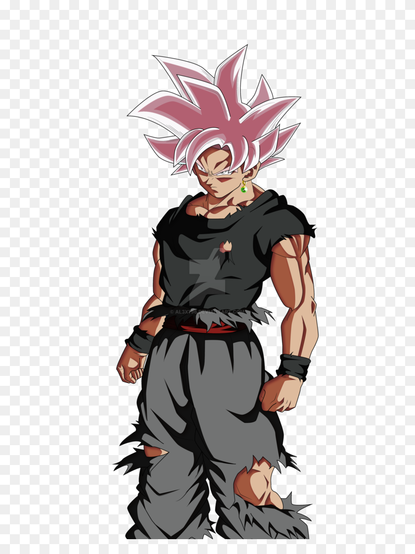 Goku Black Rose Transparent Wallpapers