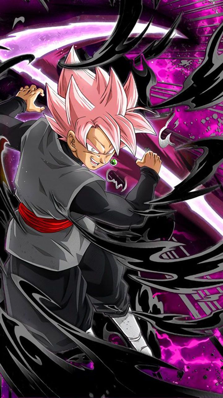 Goku Black Rose Transparent Wallpapers