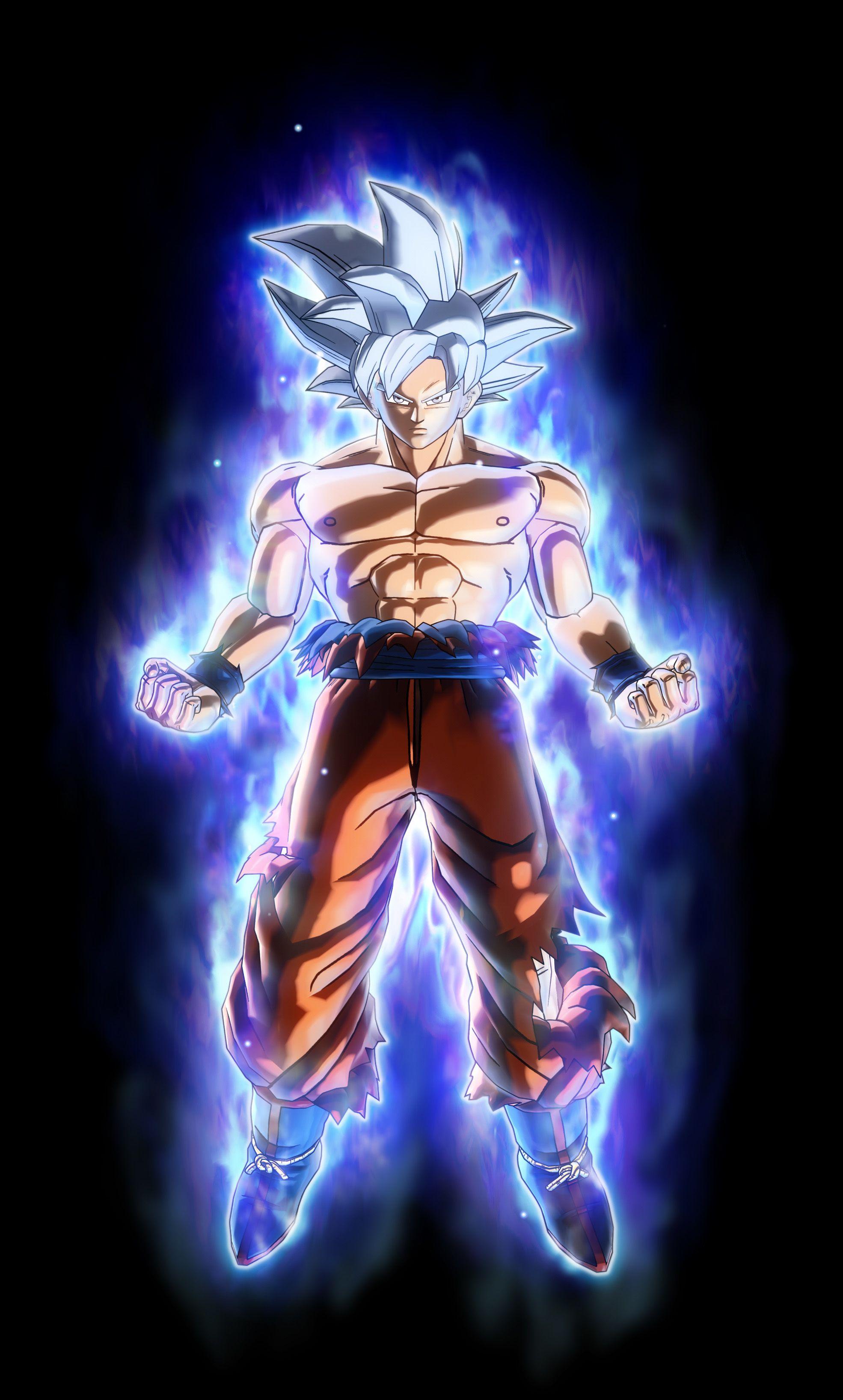 Goku Mastered Ultra Instinct Full Body Wallpapers