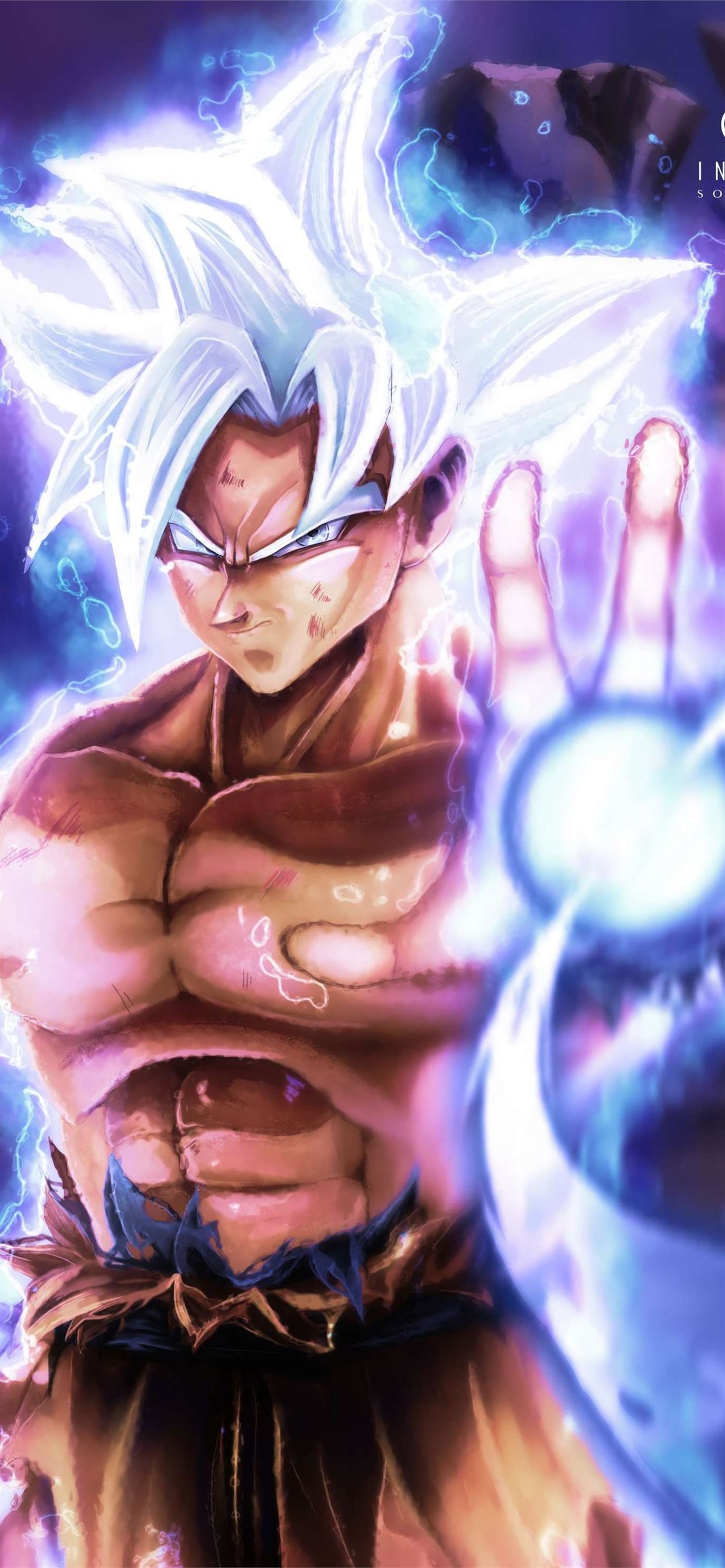 Goku Mastered Ultra Instinct Full Body Wallpapers