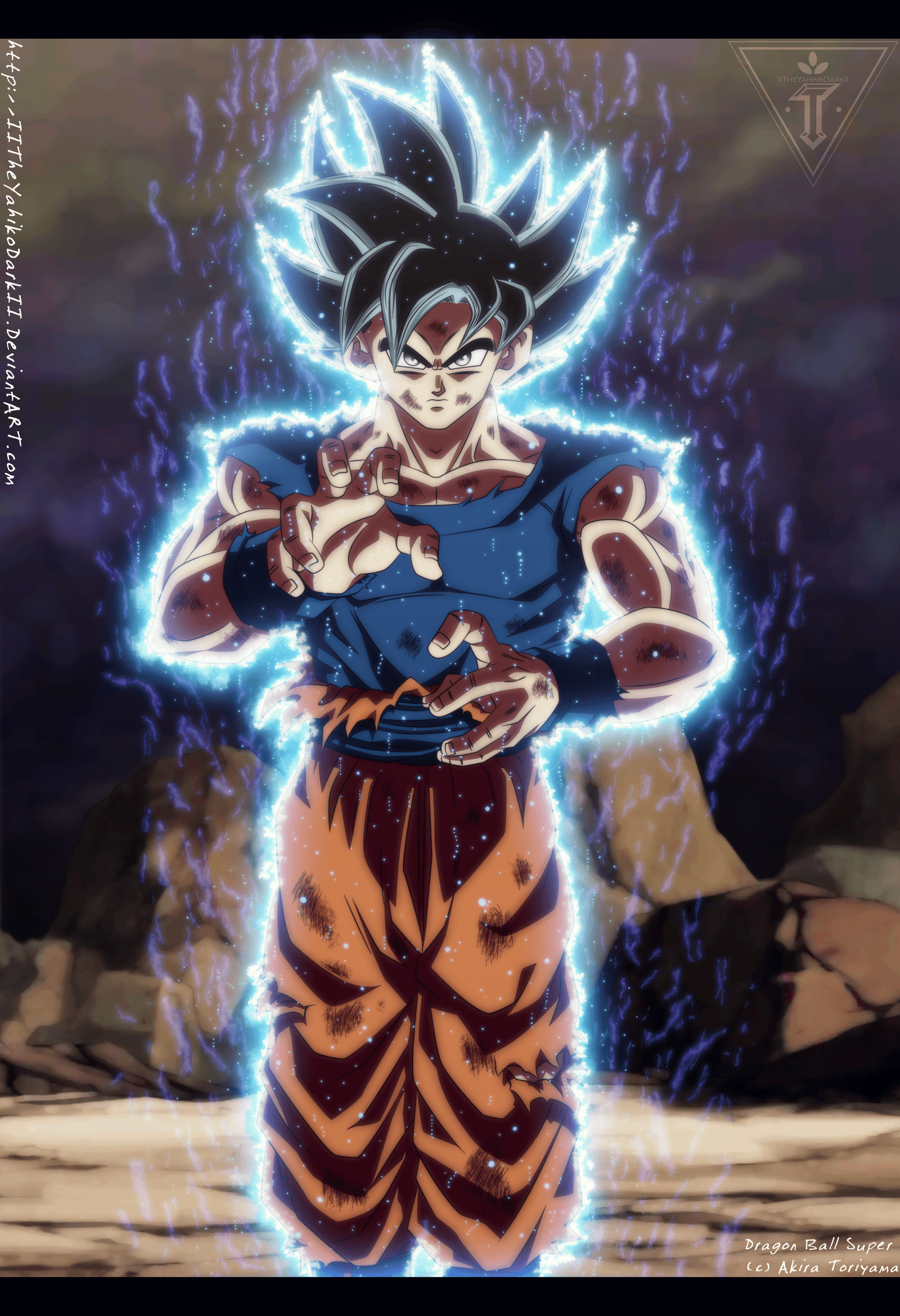 Goku Mastered Ultra Instinct Iphone Wallpapers