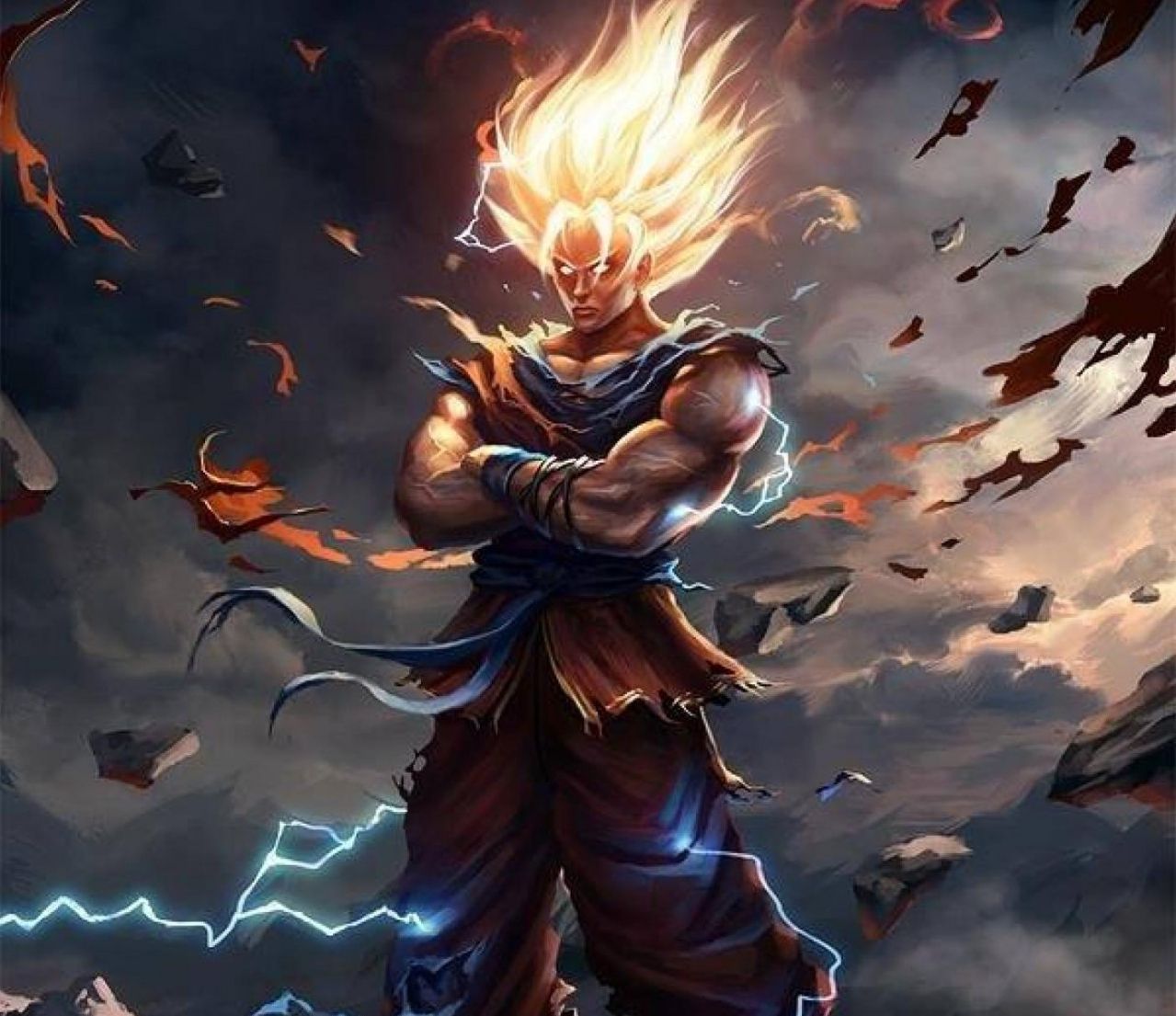 Goku Physique Wallpapers