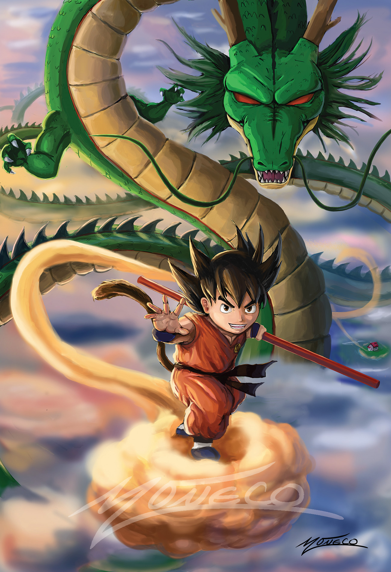 Goku Shenron Wallpapers