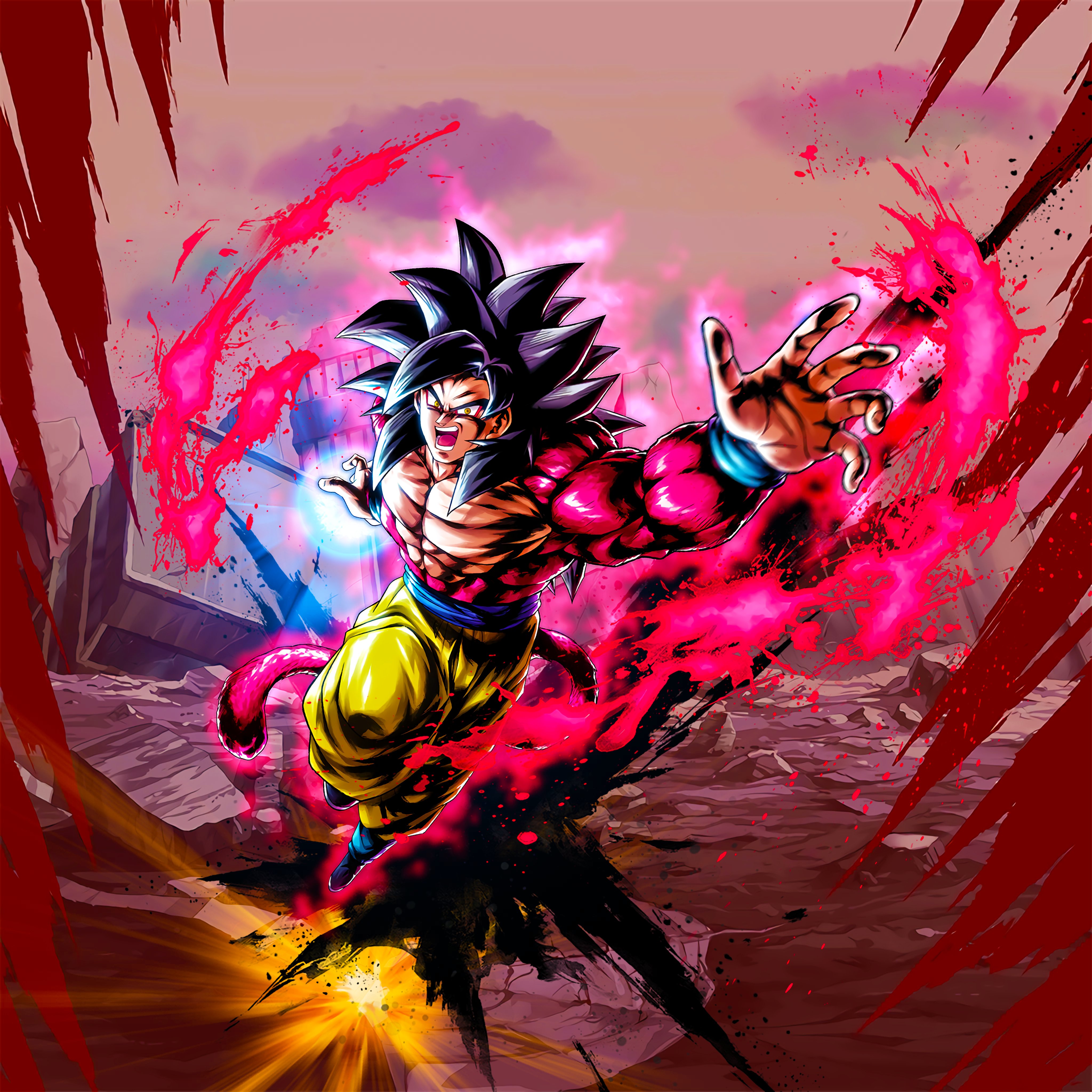 Goku Super Saiyan 4 Wallpapers