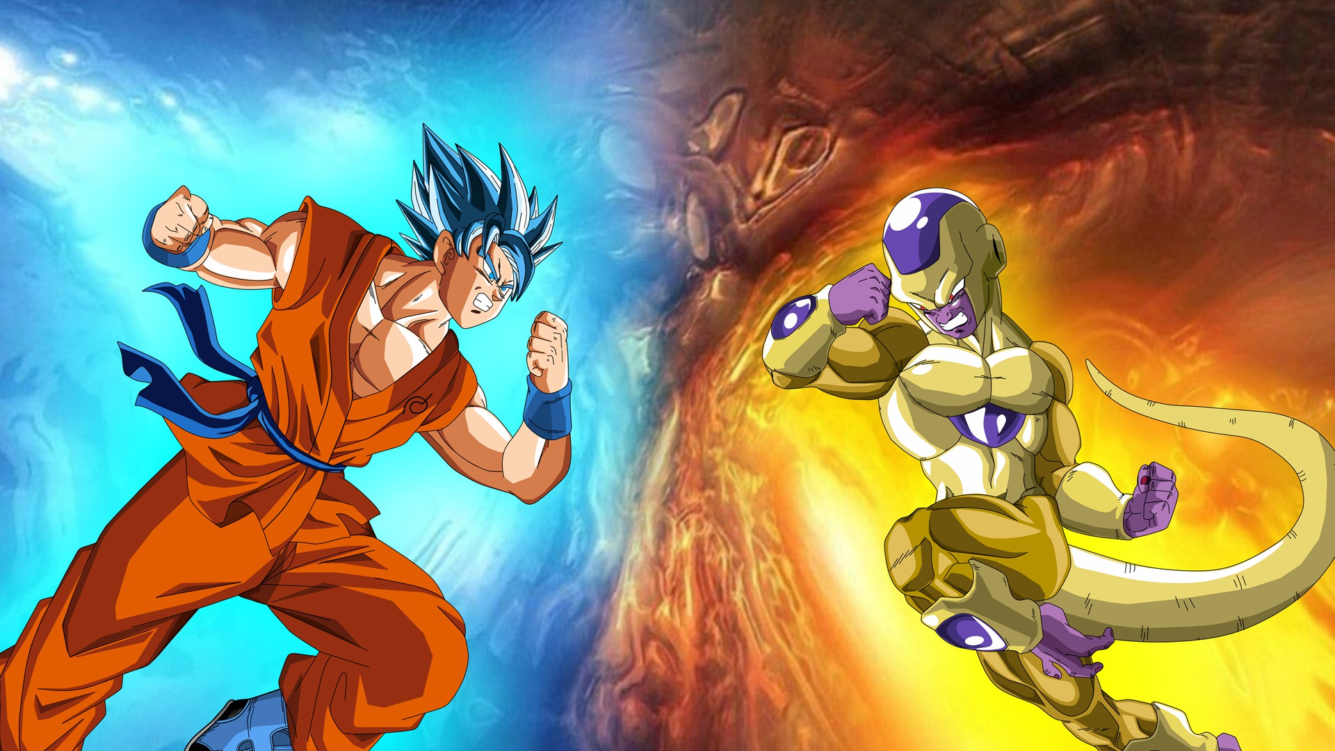 Goku Versus Frieza Wallpapers