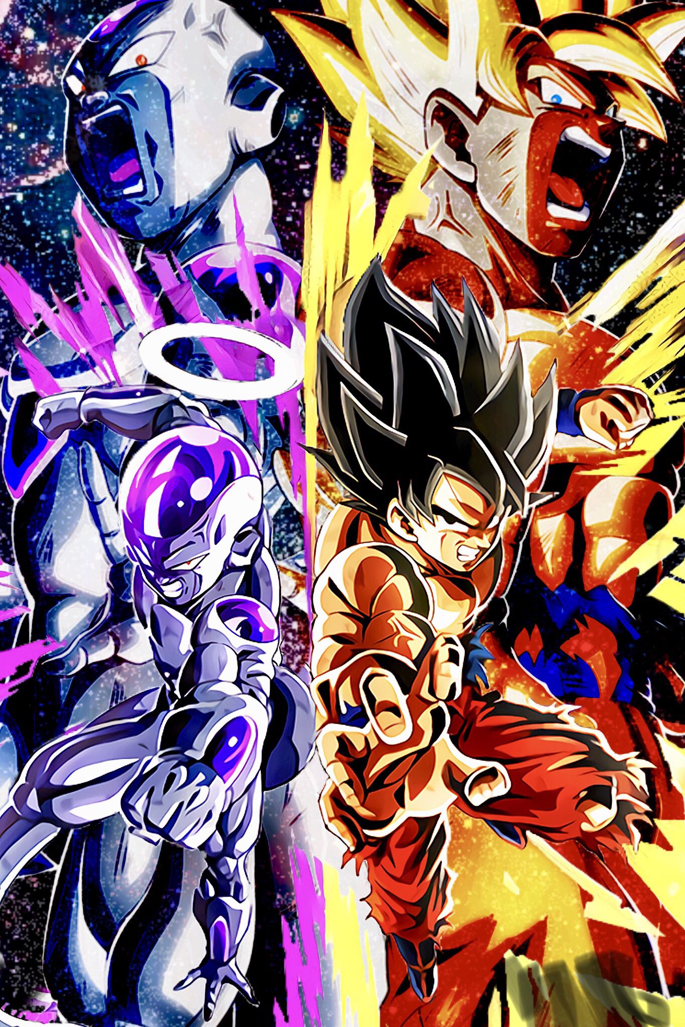 Goku Versus Frieza Wallpapers