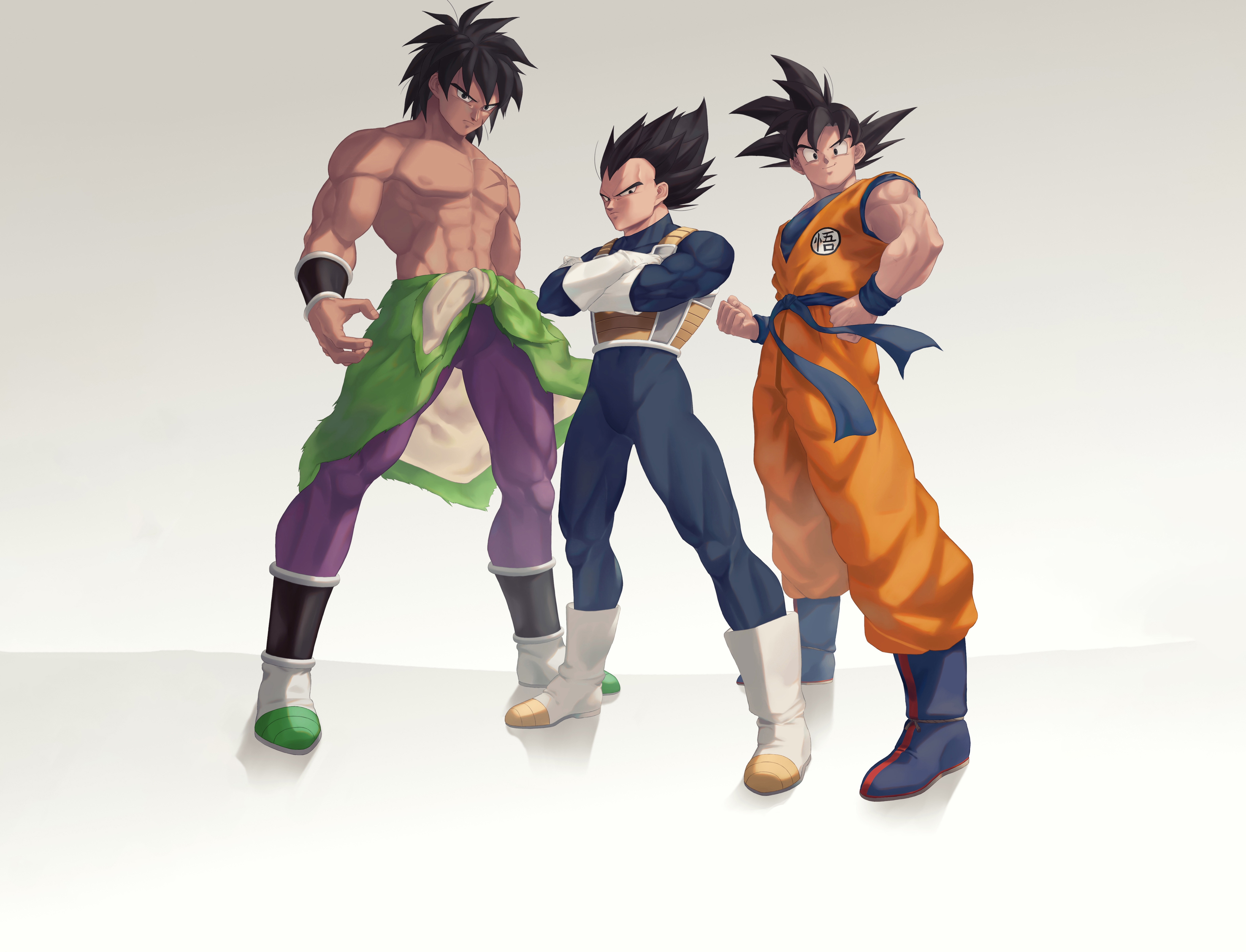 Goku Vs Broly Wallpapers