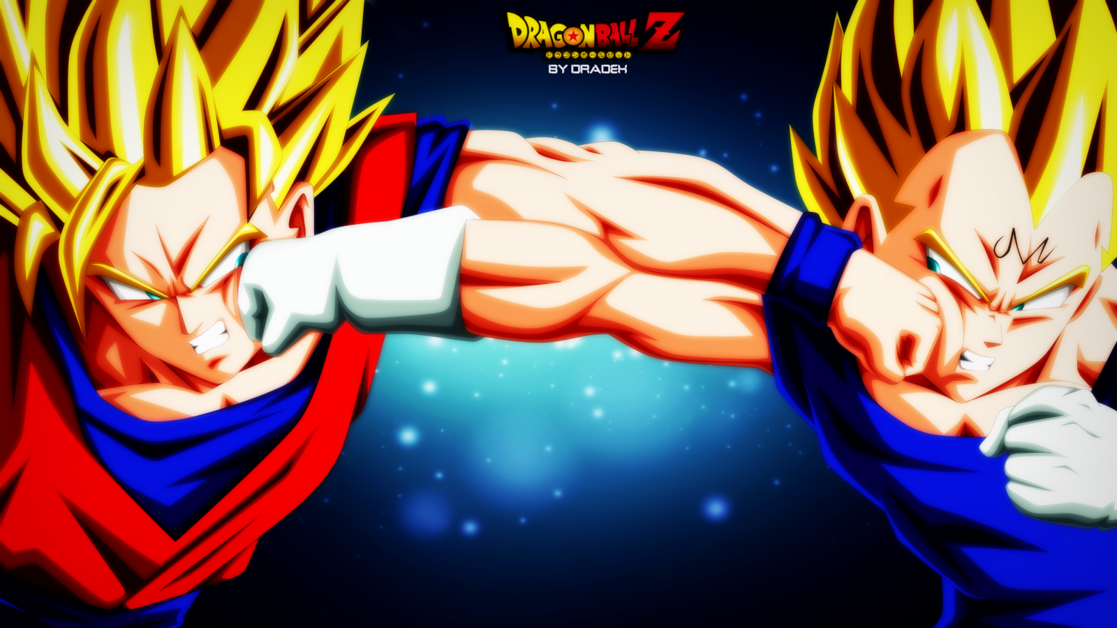 Goku Vs Majin Vegeta Wallpapers