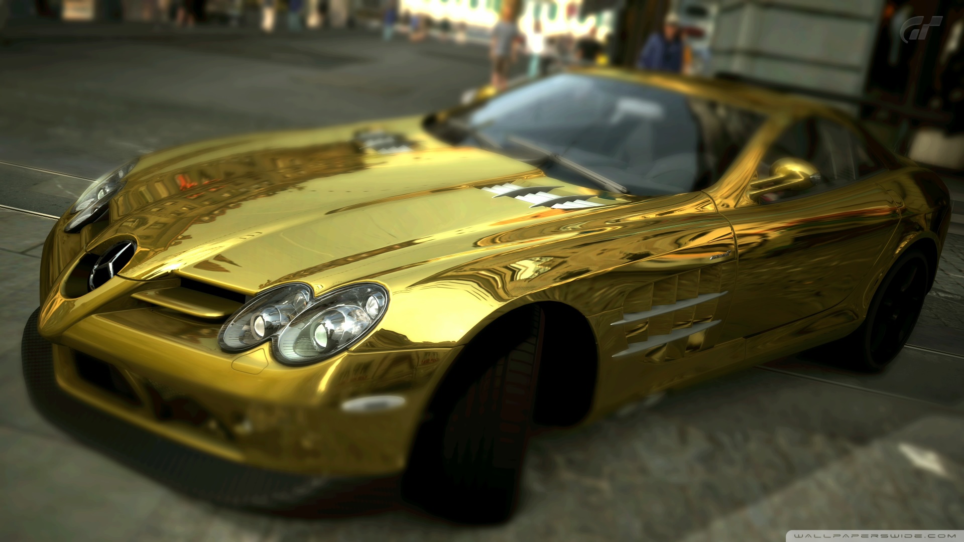 Gold Benz Wallpapers