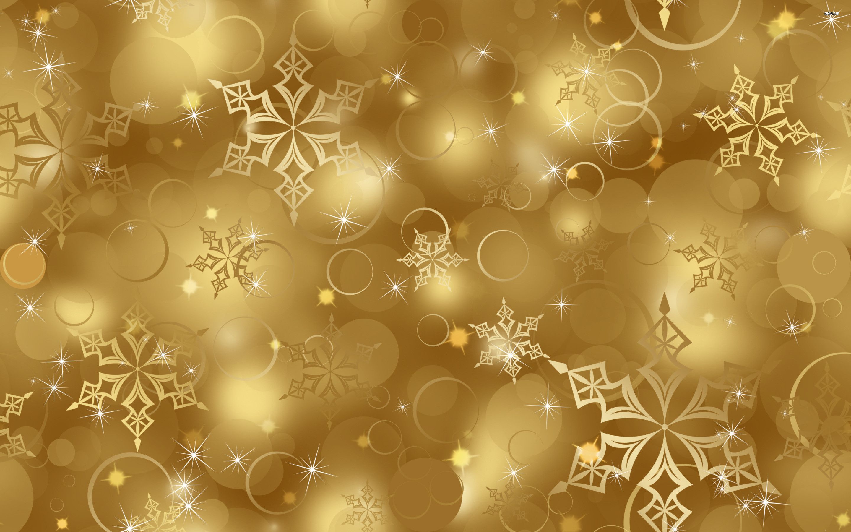 Gold Christmas Wallpapers