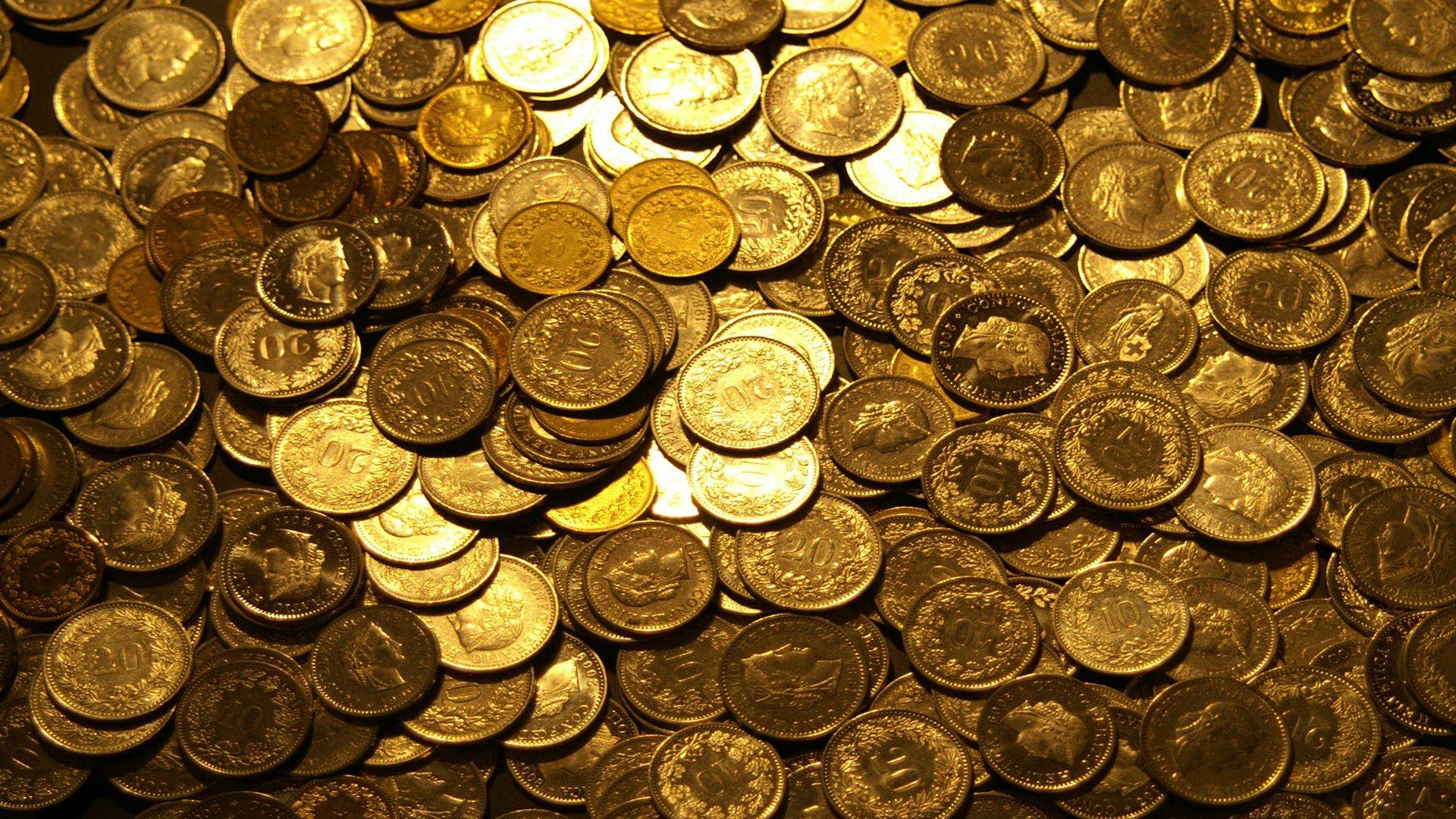 Gold Coin Aesthetic Wallpapers