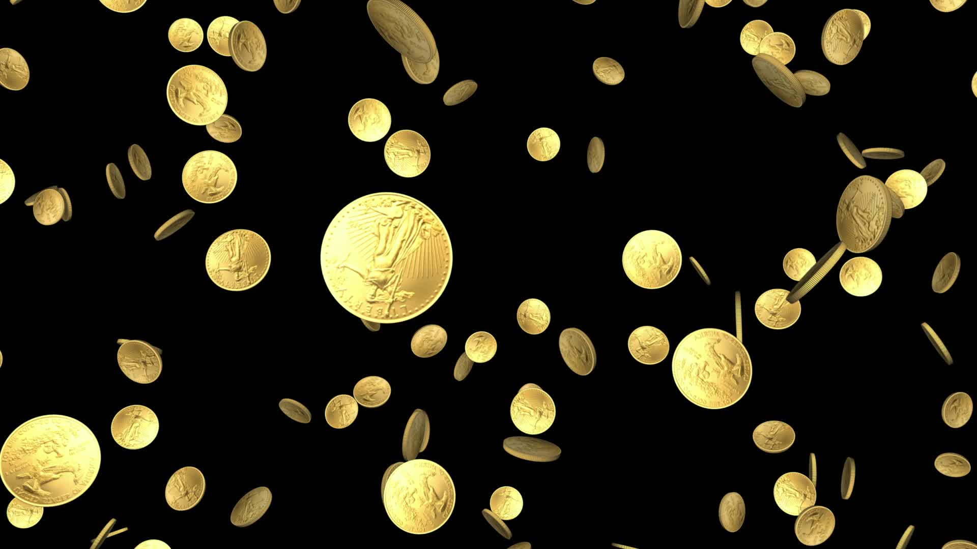 Gold Coin Aesthetic Wallpapers