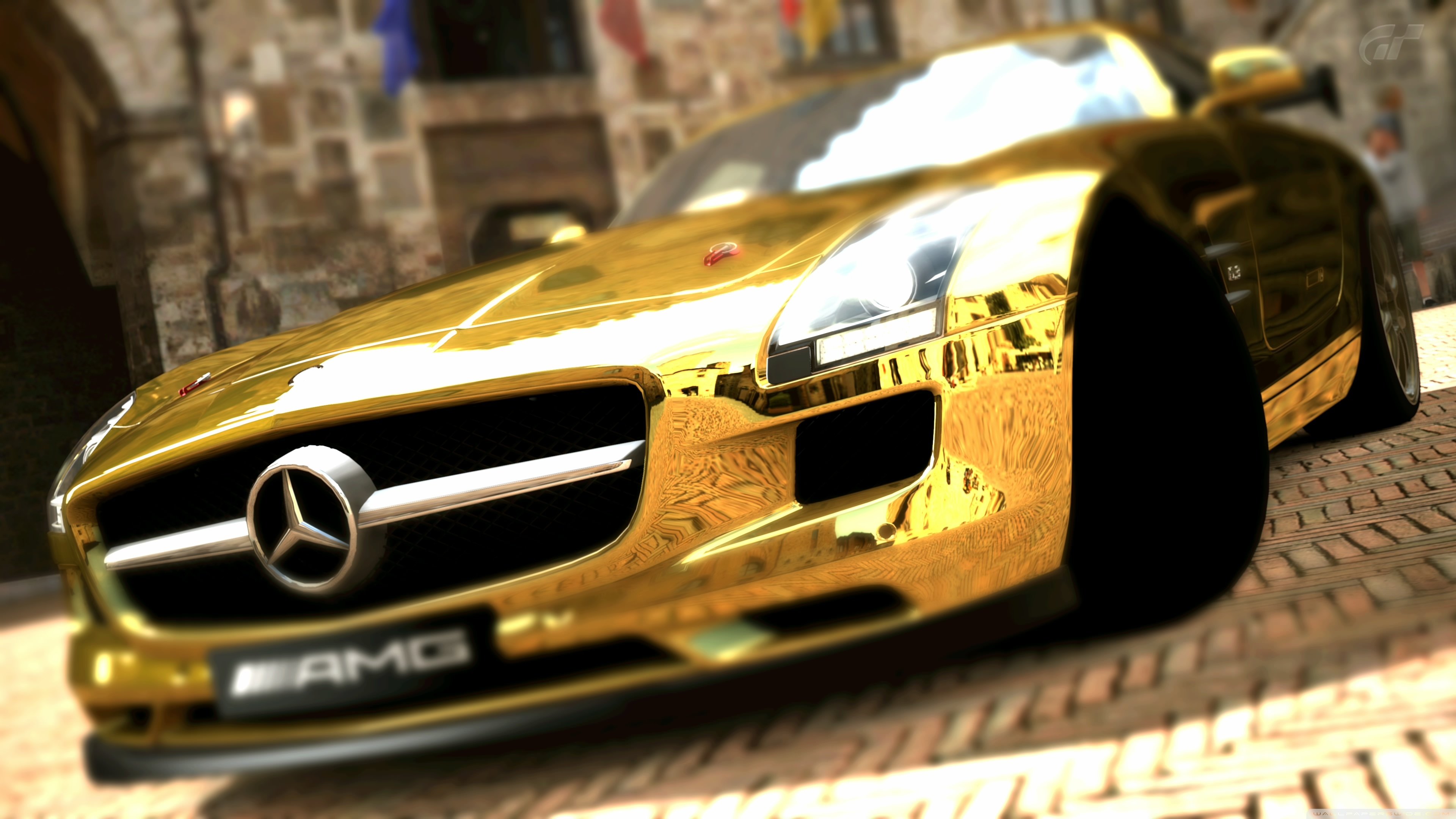 Gold Cool Cars Wallpapers