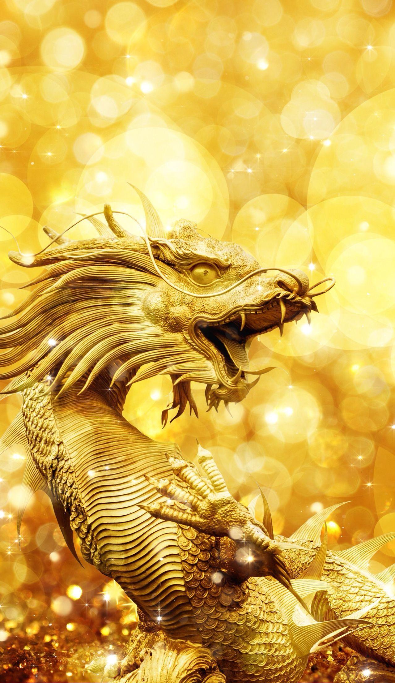 Gold Dragon Wallpapers