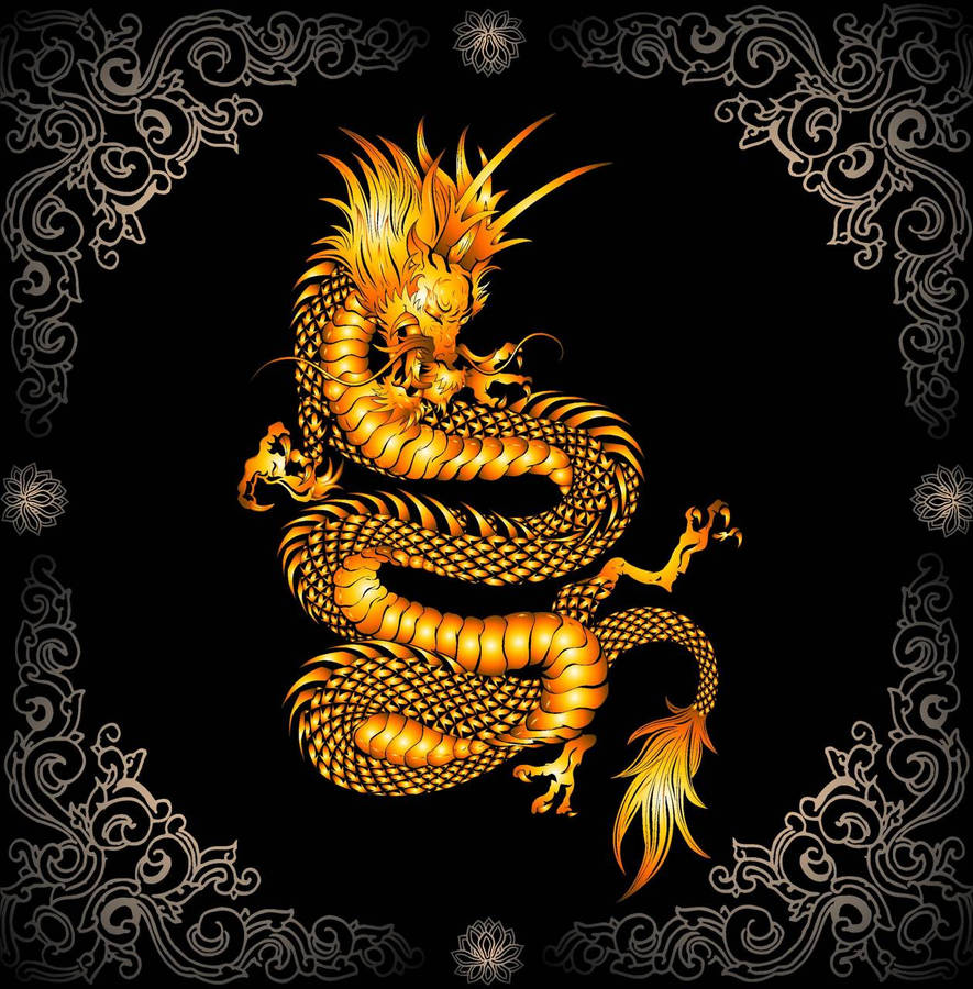 Gold Dragon Wallpapers