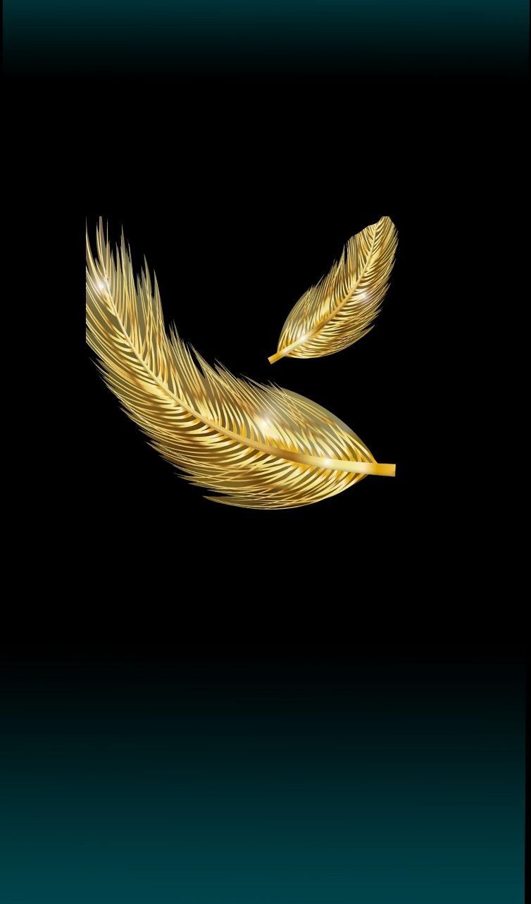 Gold Feather Wallpapers