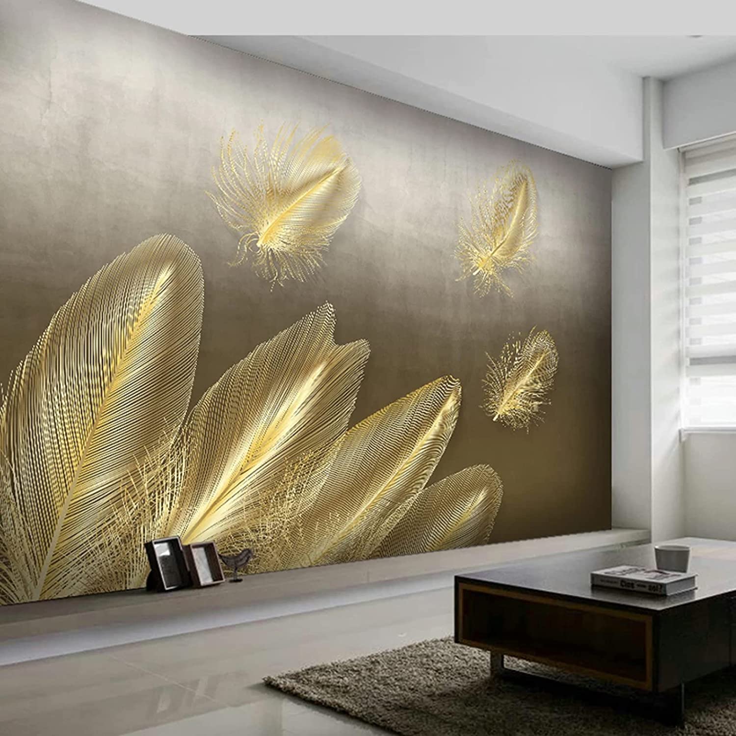 Gold Feather Wallpapers