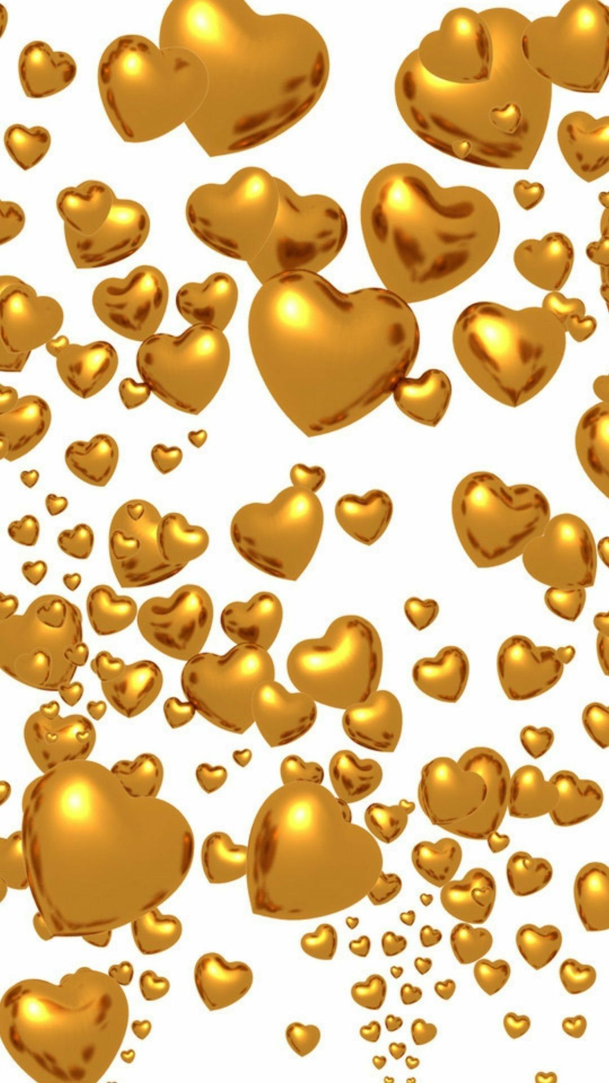 Gold Heart Wallpapers