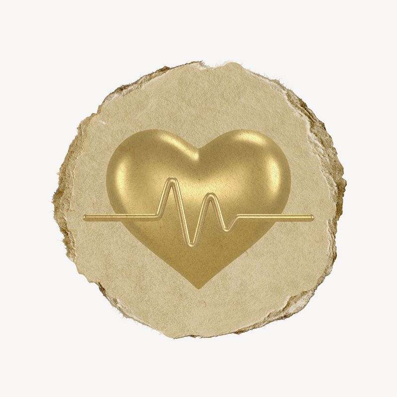 Gold Heart Wallpapers