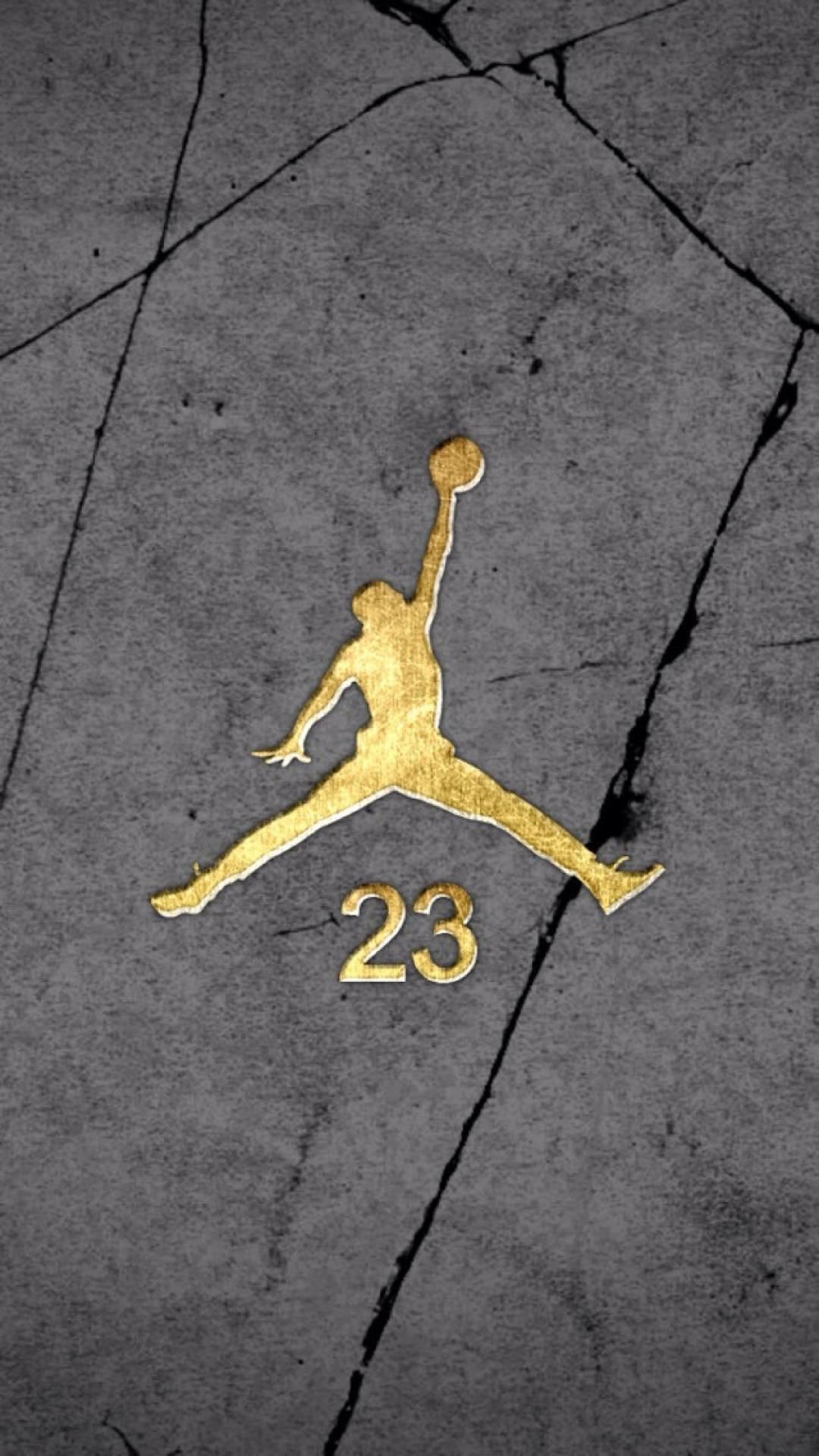 Gold Jordan Logo Wallpapers
