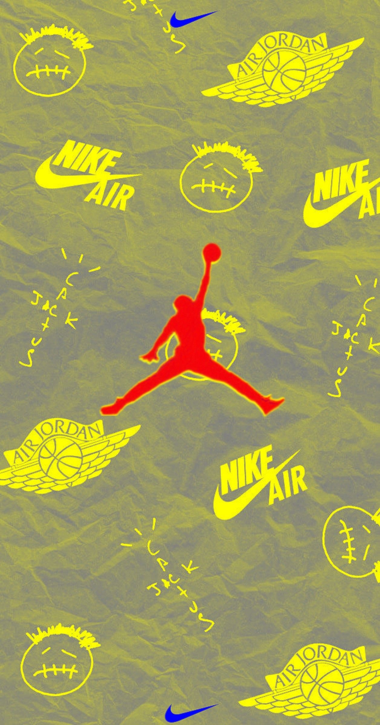 Gold Jordan Logo Wallpapers