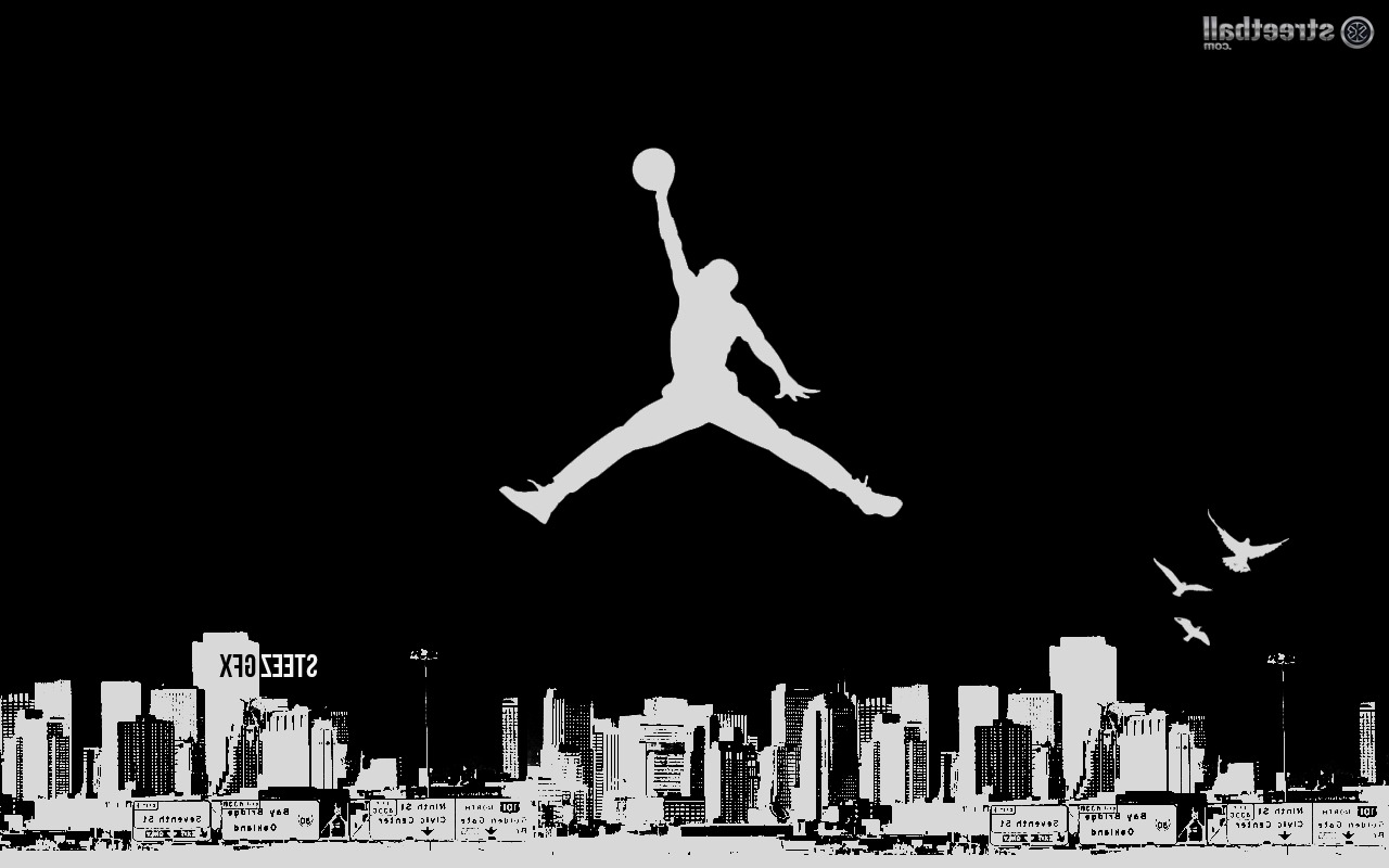 Gold Jordan Logo Wallpapers