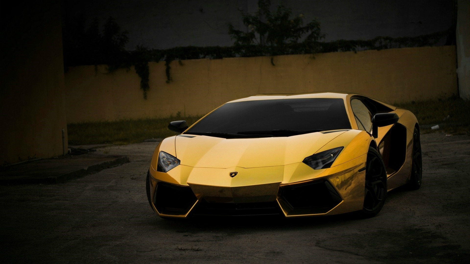 Gold Lamborghini Wallpapers