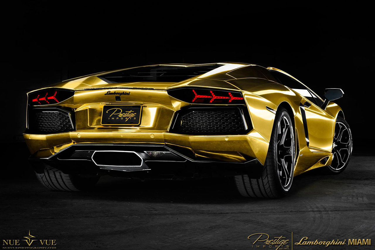 Gold Lamborghini Wallpapers