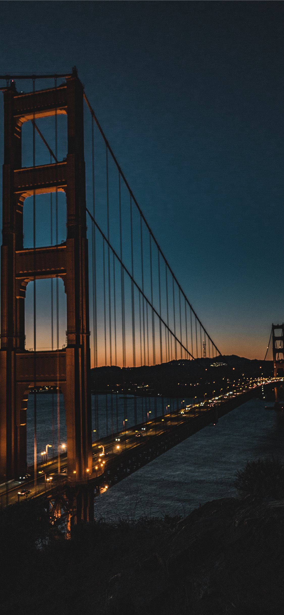 Golden Gate Bridge At Night Wallpapers