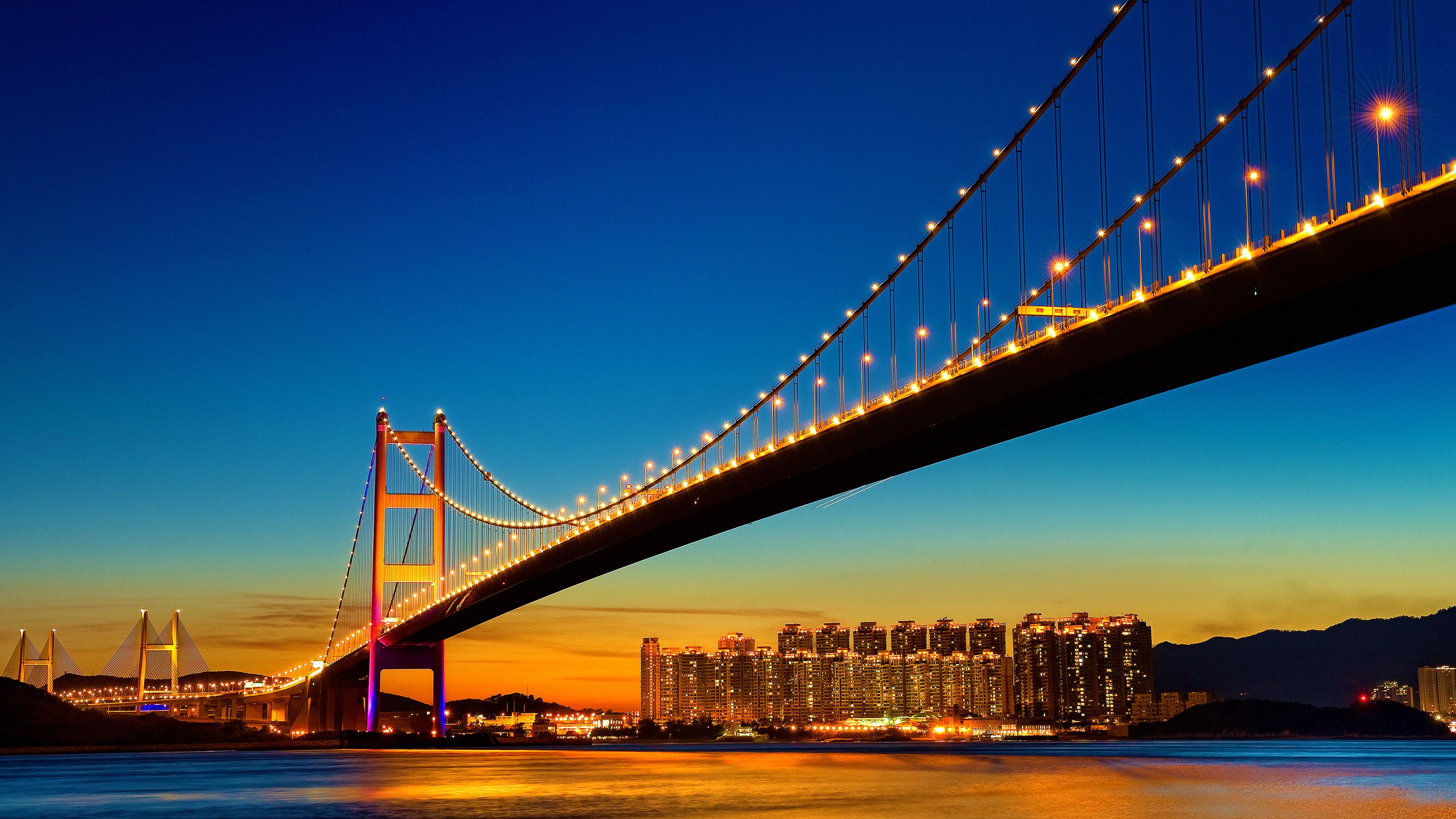 Golden Gate Bridge At Night Wallpapers