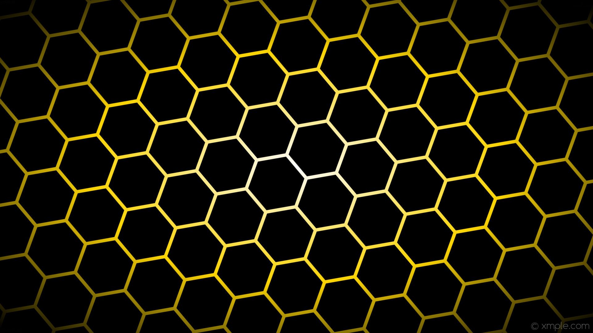 Golden Hexagon Wallpapers