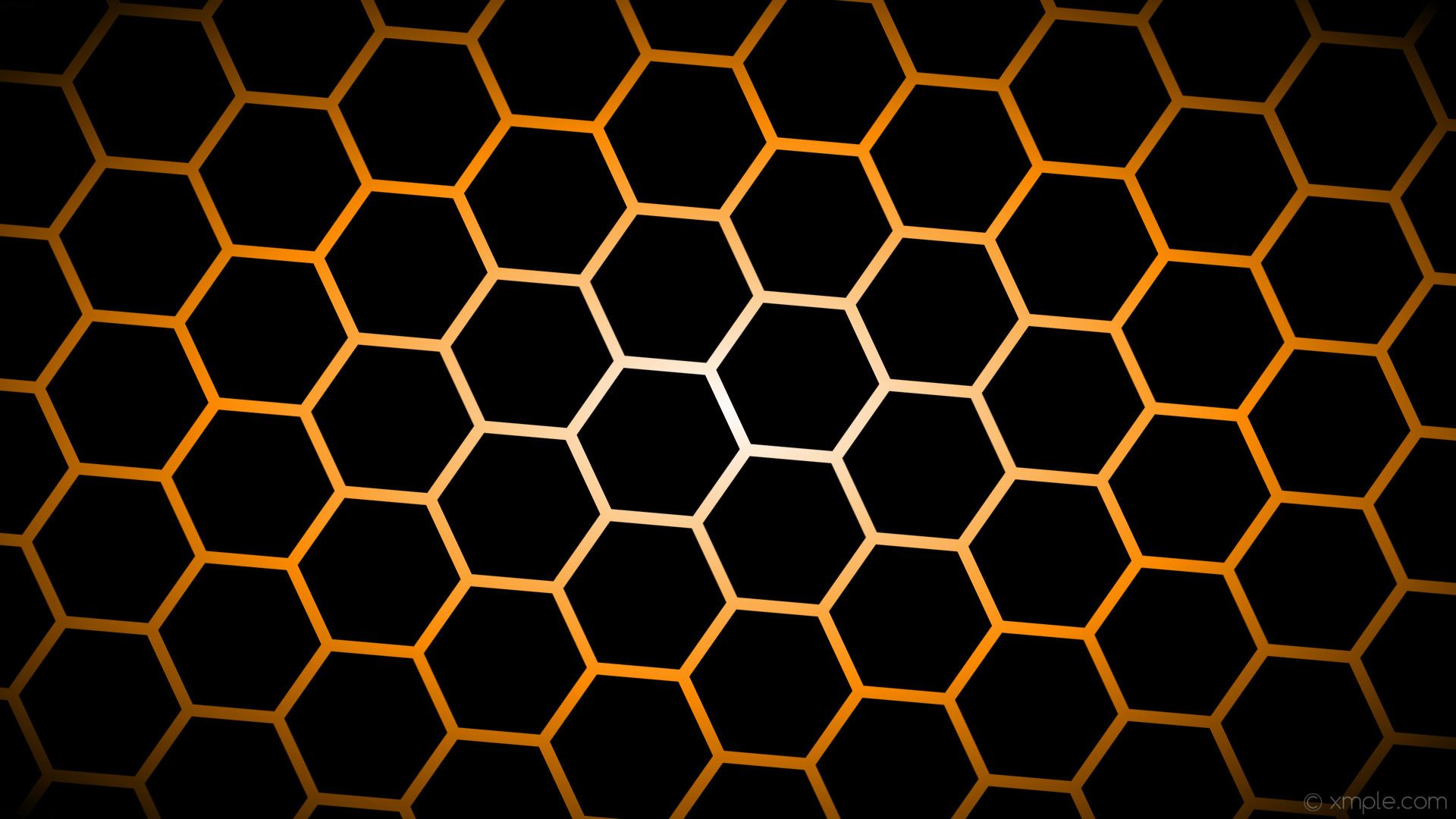 Golden Hexagon Wallpapers